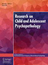 JOURNAL OF ABNORMAL CHILD PSYCHOLOGY雜志封面